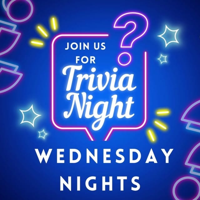 Trivia Night Wednesdays 